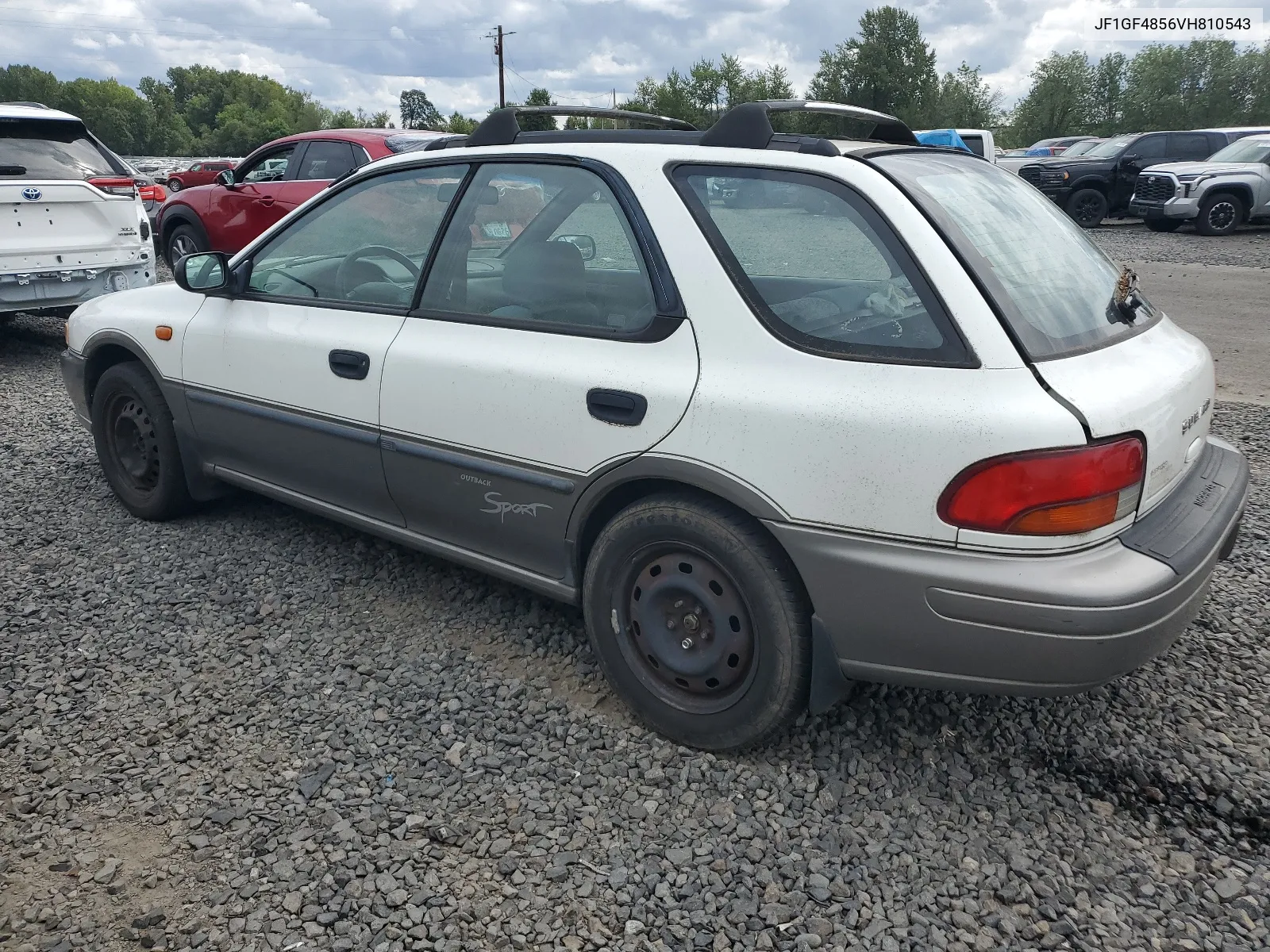 1997 Subaru Impreza Outback VIN: JF1GF4856VH810543 Lot: 68578314