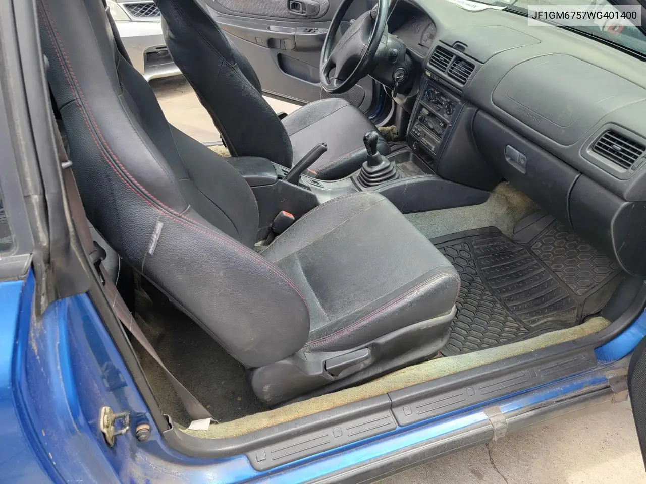 1998 Subaru Impreza Rs VIN: JF1GM6757WG401400 Lot: 56074165