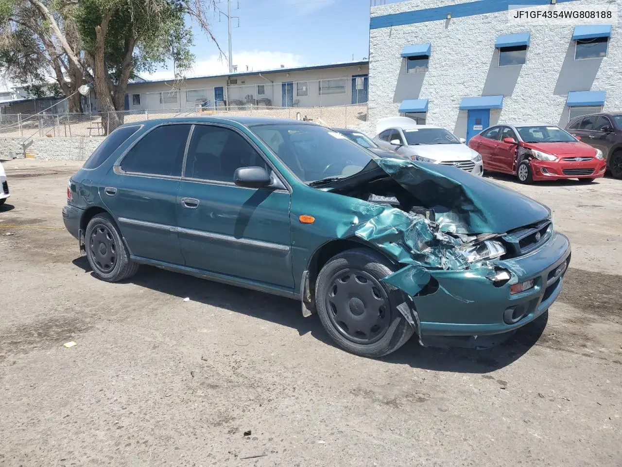 1998 Subaru Impreza L VIN: JF1GF4354WG808188 Lot: 58651945