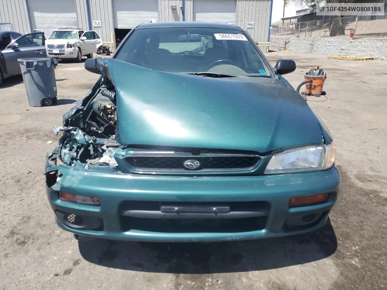 1998 Subaru Impreza L VIN: JF1GF4354WG808188 Lot: 58651945