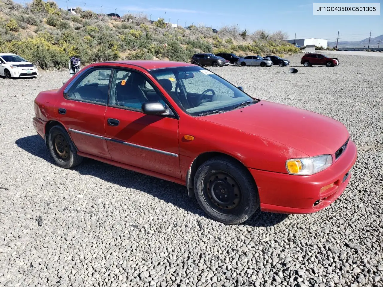 1999 Subaru Impreza L VIN: JF1GC4350XG501305 Lot: 54608185
