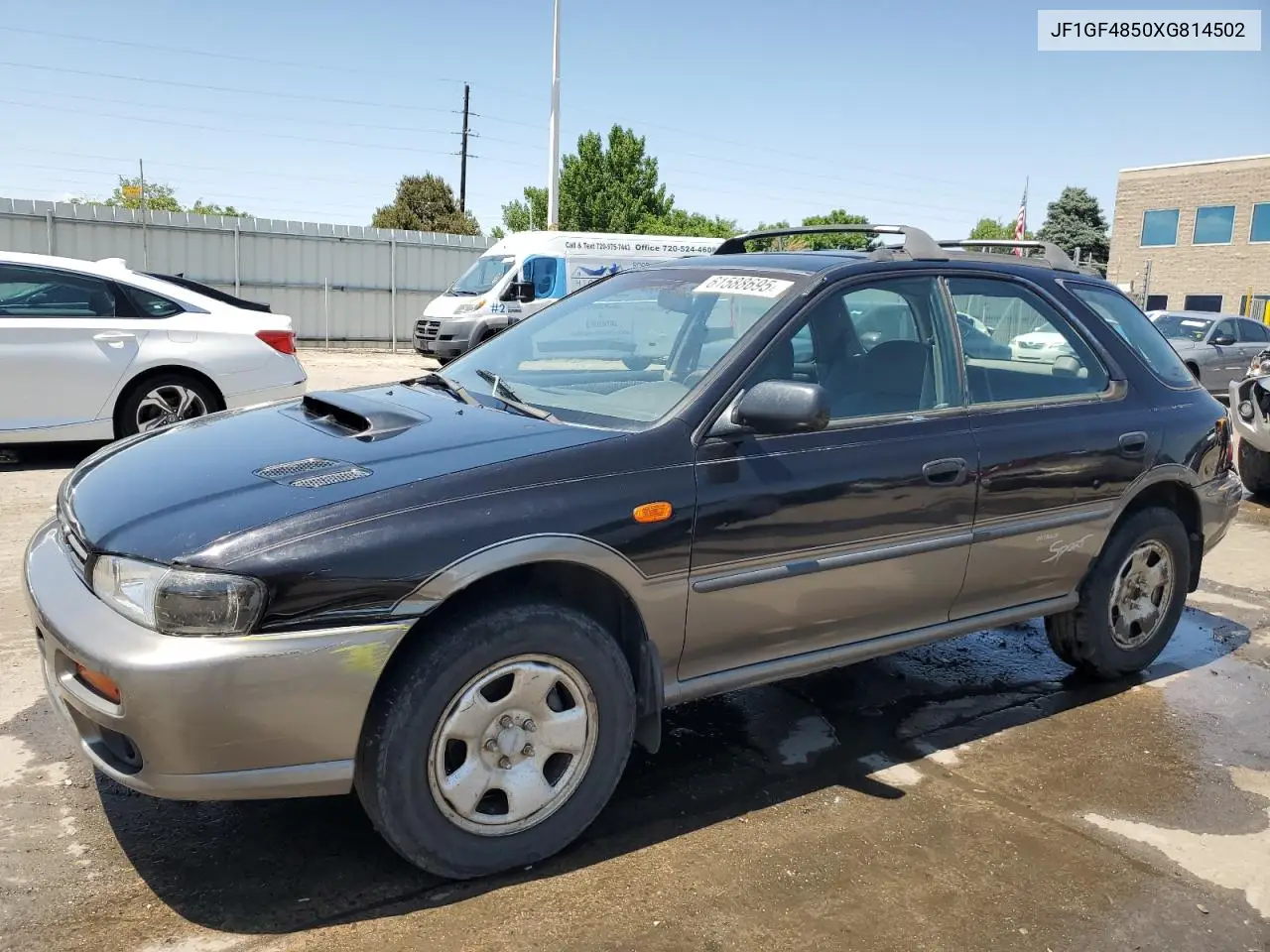 1999 Subaru Impreza Outback Sport VIN: JF1GF4850XG814502 Lot: 61588695