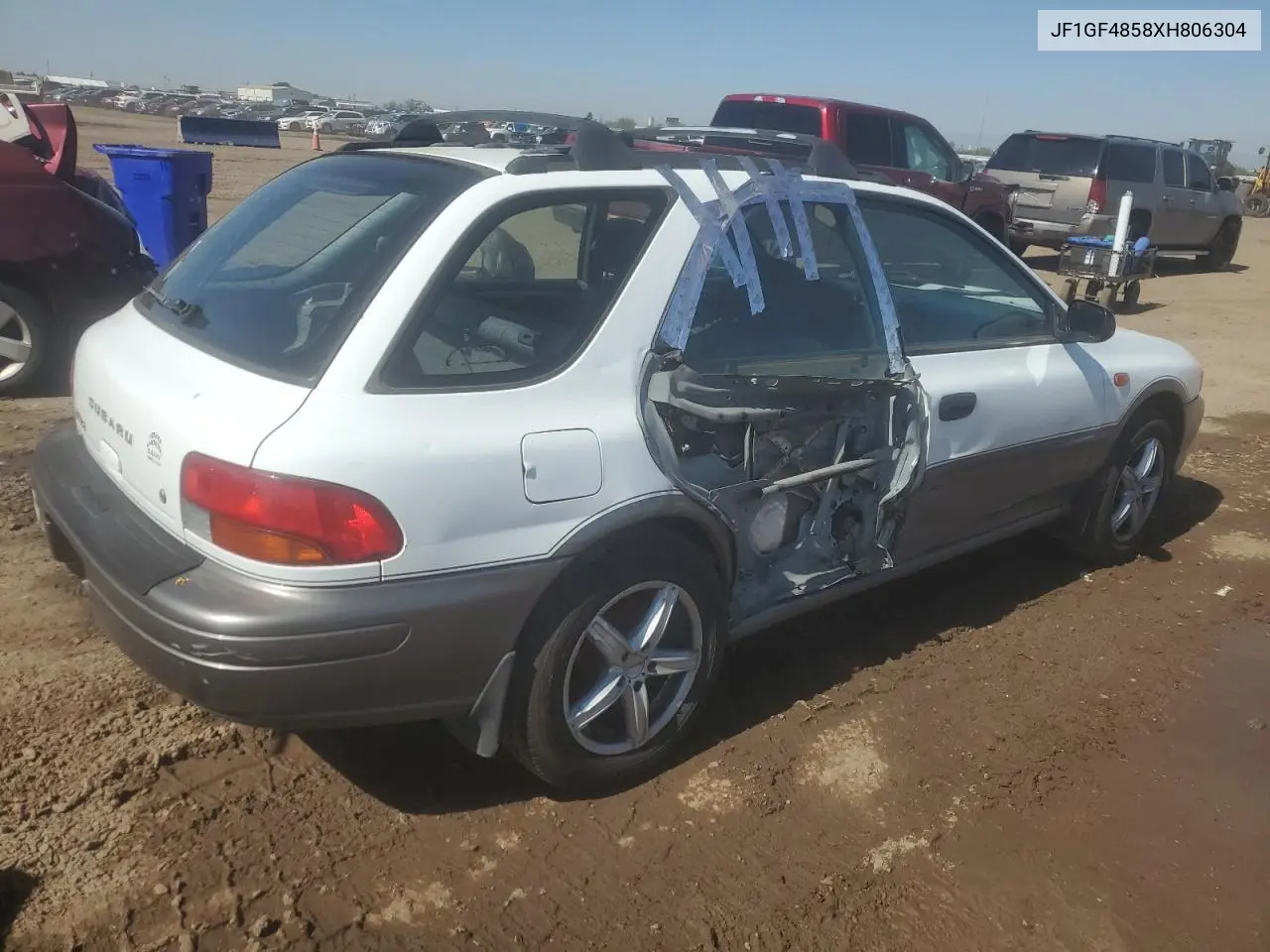 1999 Subaru Impreza Outback Sport VIN: JF1GF4858XH806304 Lot: 61947445