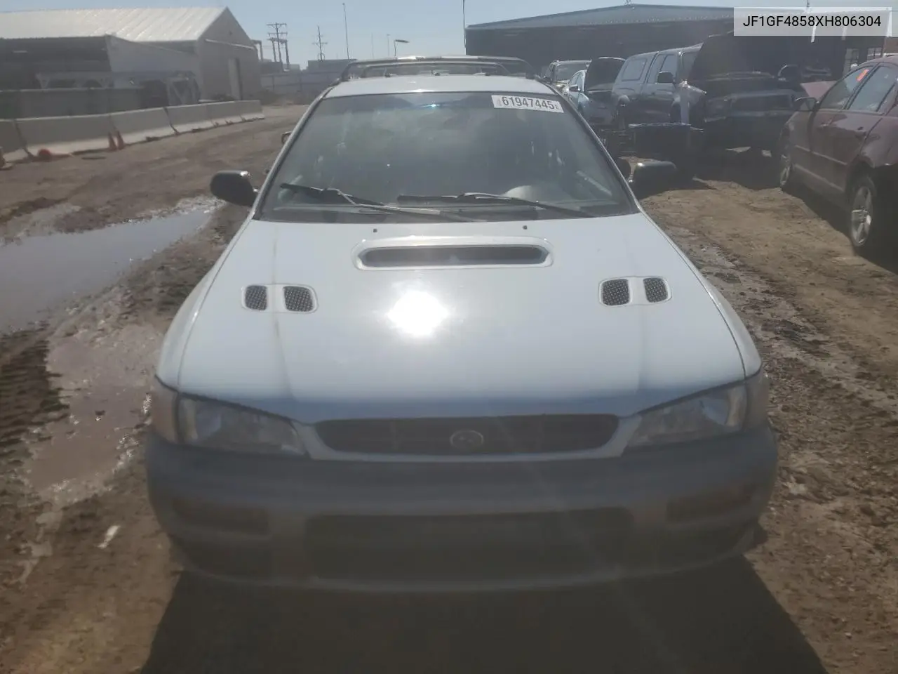 1999 Subaru Impreza Outback Sport VIN: JF1GF4858XH806304 Lot: 61947445
