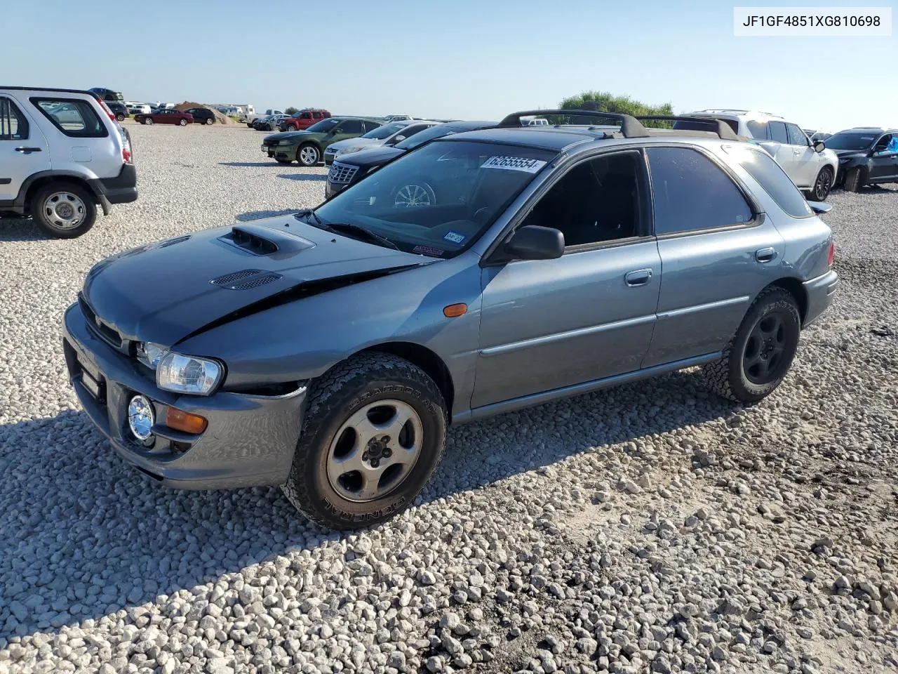 1999 Subaru Impreza Outback Sport VIN: JF1GF4851XG810698 Lot: 69593854