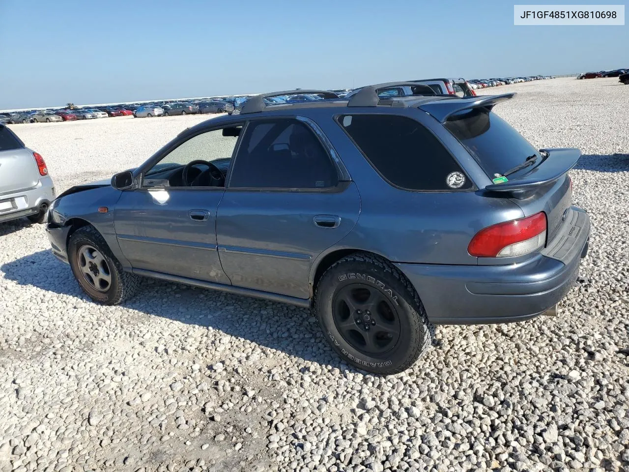 1999 Subaru Impreza Outback Sport VIN: JF1GF4851XG810698 Lot: 69593854