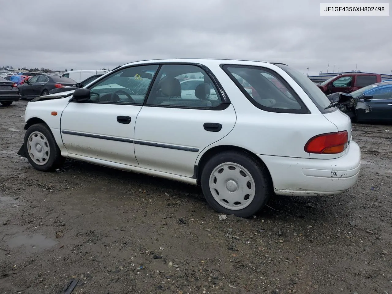 1999 Subaru Impreza L VIN: JF1GF4356XH802498 Lot: 86748964