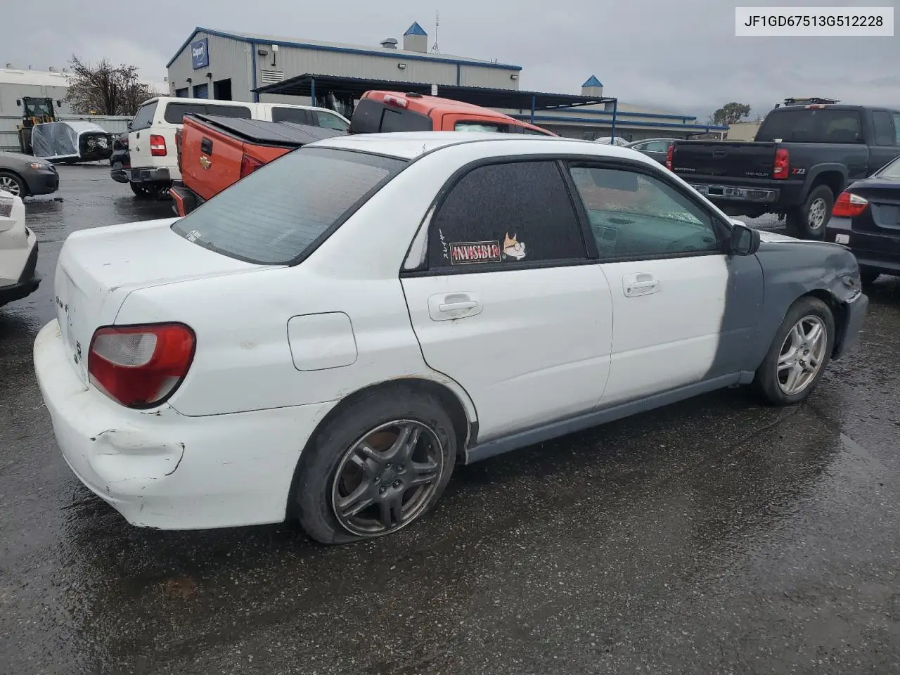 2003 Subaru Impreza Rs VIN: JF1GD67513G512228 Lot: 44075145