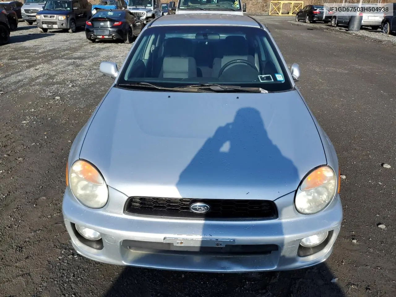 2003 Subaru Impreza Rs VIN: JF1GD67503H504938 Lot: 51548025