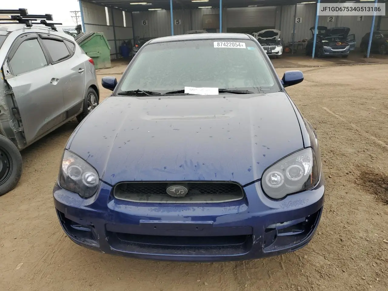 2004 Subaru Impreza Rs VIN: JF1GD67534G513186 Lot: 46887755