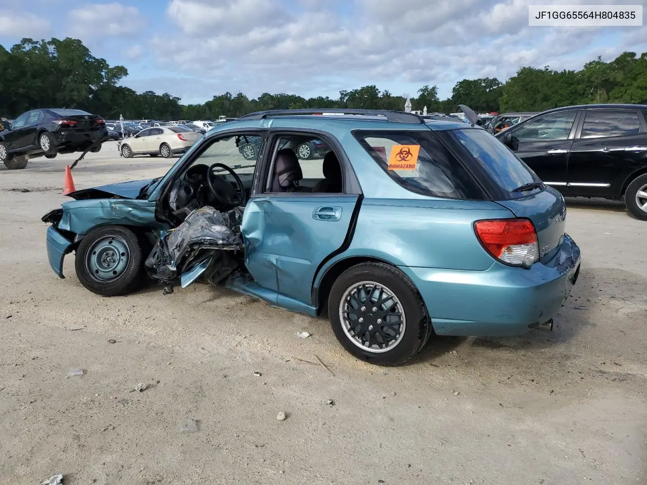 2004 Subaru Impreza Ts VIN: JF1GG65564H804835 Lot: 52971545