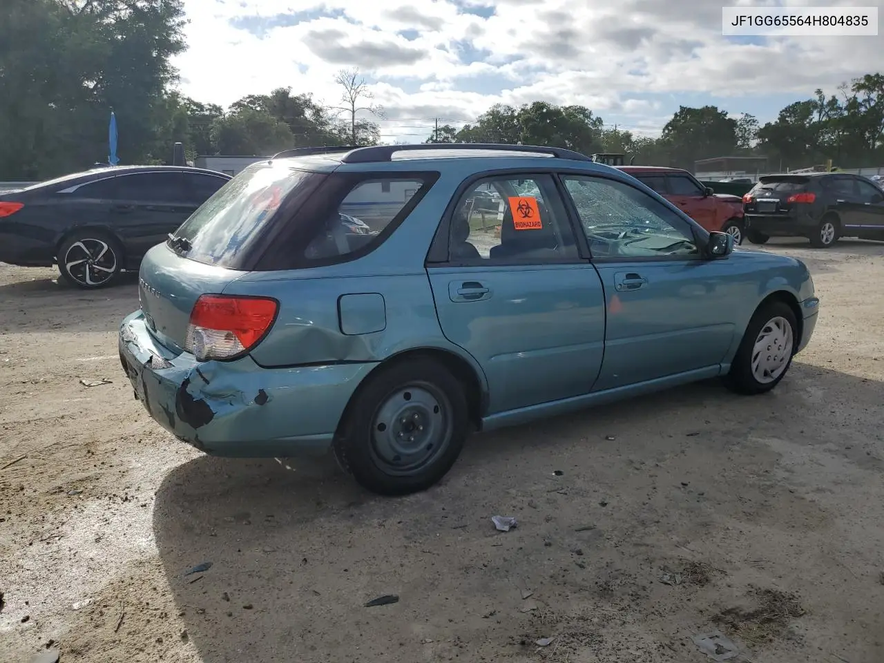 2004 Subaru Impreza Ts VIN: JF1GG65564H804835 Lot: 52971545