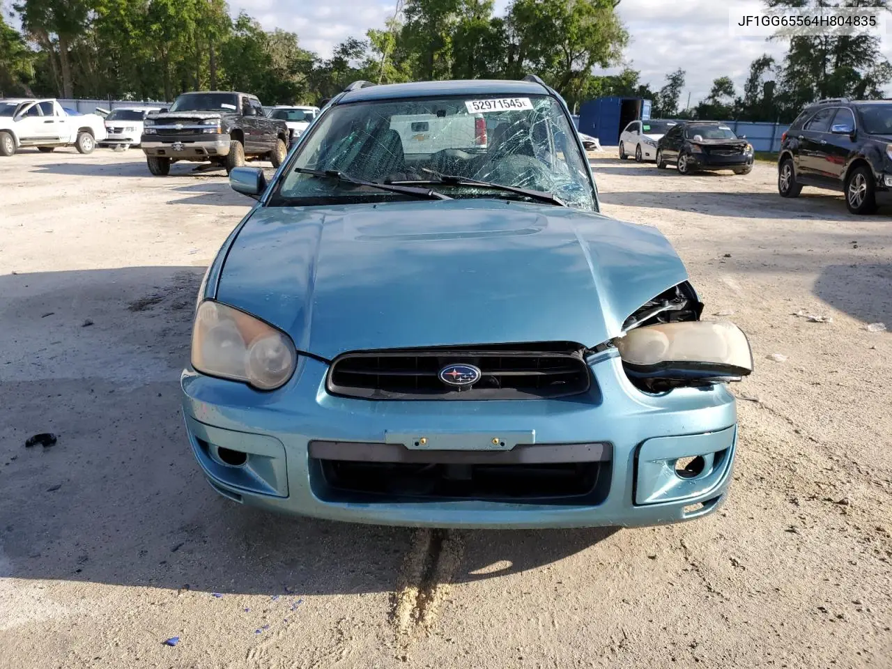 2004 Subaru Impreza Ts VIN: JF1GG65564H804835 Lot: 52971545