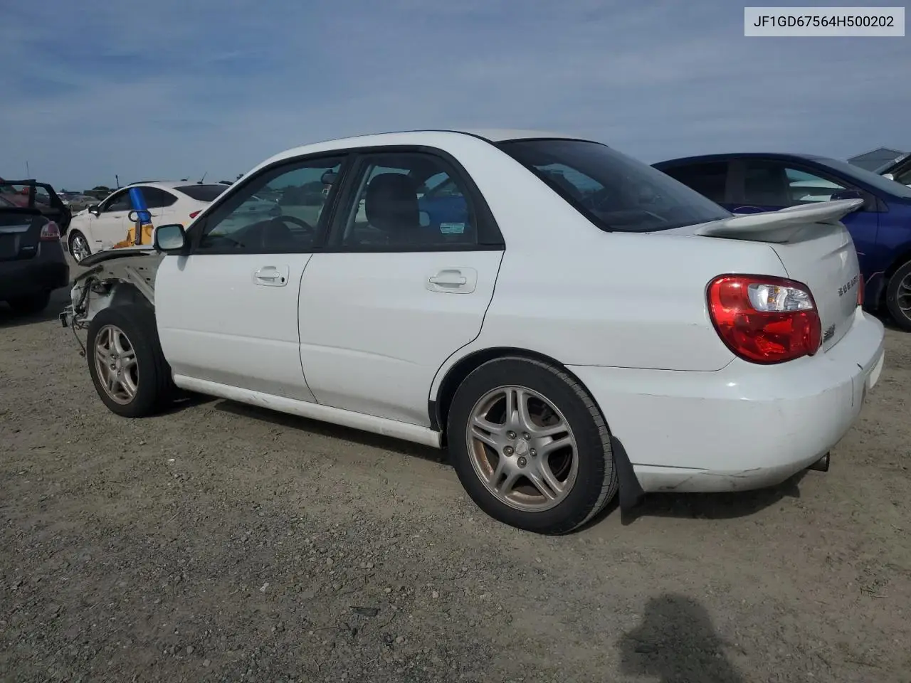 2004 Subaru Impreza Rs VIN: JF1GD67564H500202 Lot: 53001745
