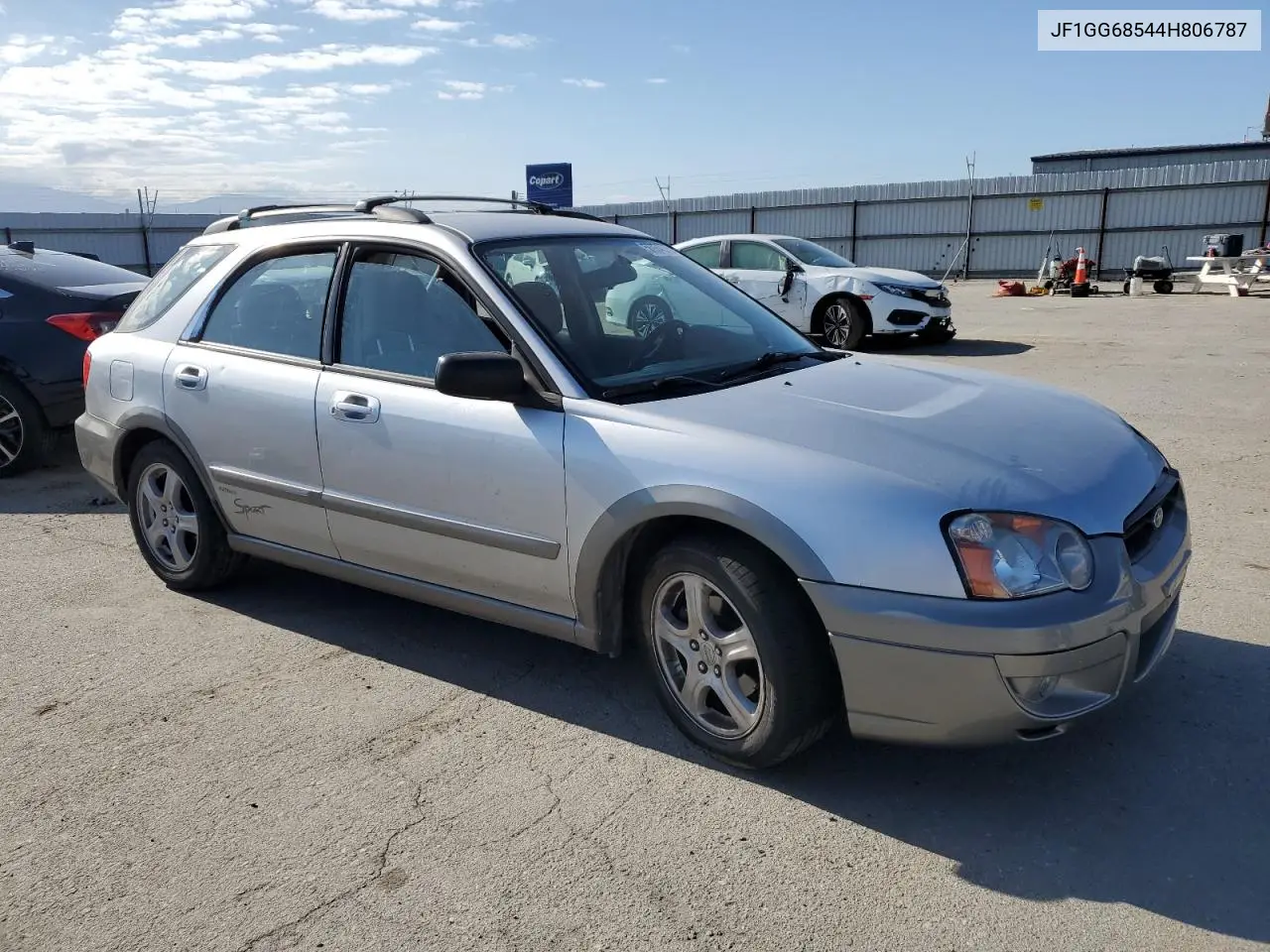 2004 Subaru Impreza Outback Sport VIN: JF1GG68544H806787 Lot: 56934565