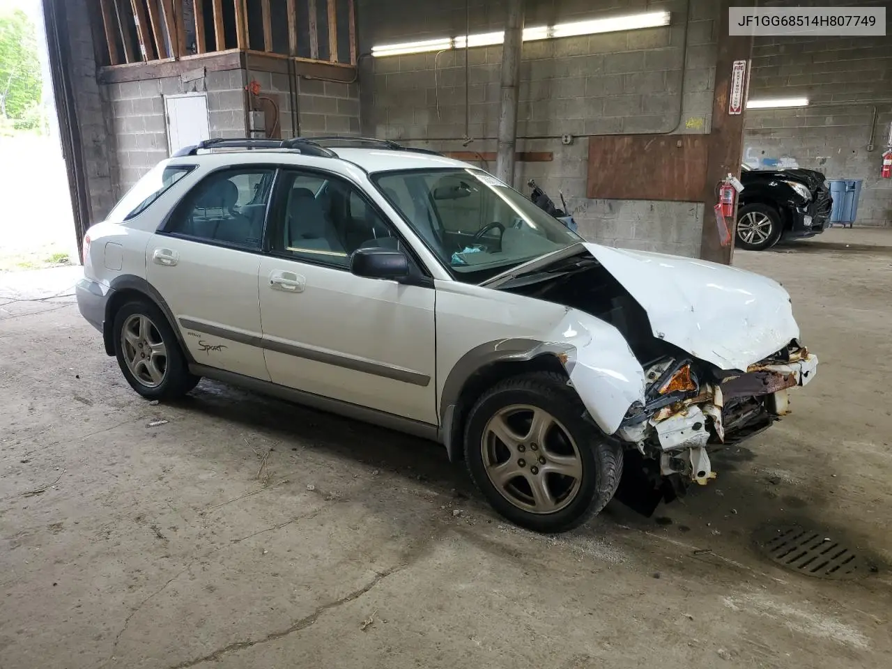 2004 Subaru Impreza Outback Sport VIN: JF1GG68514H807749 Lot: 58621725