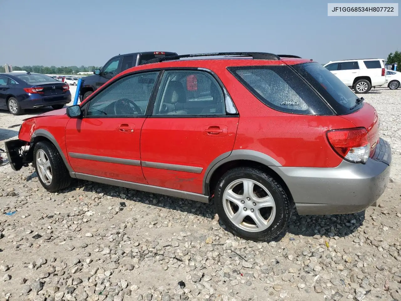 2004 Subaru Impreza Outback Sport VIN: JF1GG68534H807722 Lot: 59512975