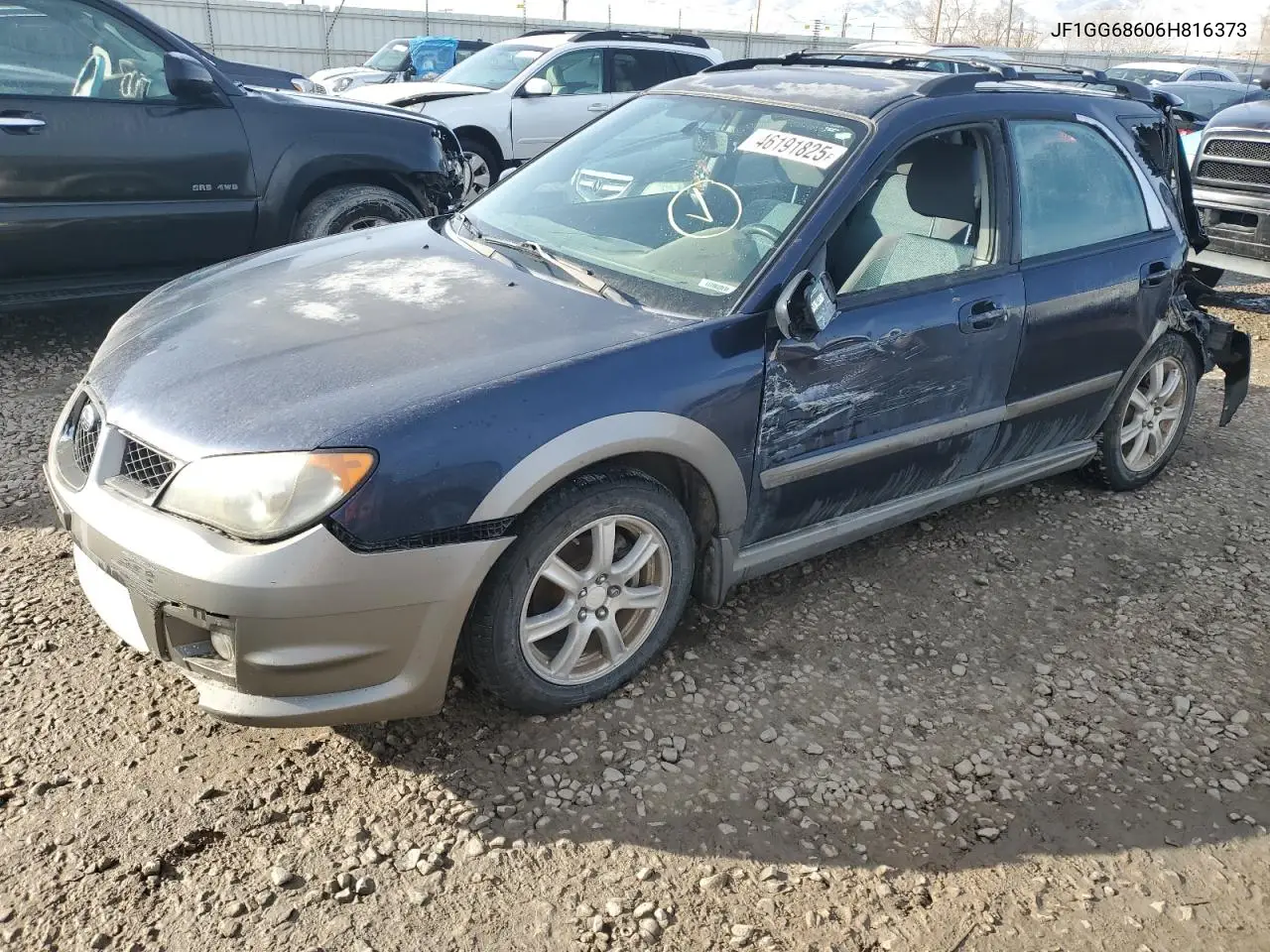 2006 Subaru Impreza Outback Sport VIN: JF1GG68606H816373 Lot: 46191825