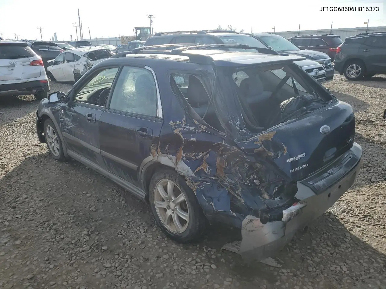 2006 Subaru Impreza Outback Sport VIN: JF1GG68606H816373 Lot: 46191825