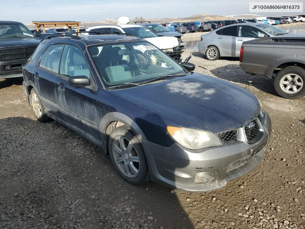 2006 Subaru Impreza Outback Sport VIN: JF1GG68606H816373 Lot: 46191825