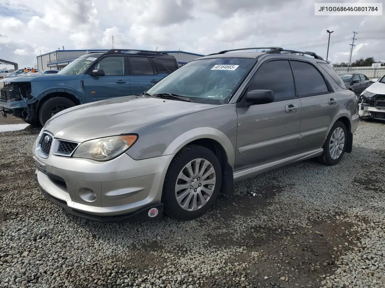 2006 Subaru Impreza Outback Sport VIN: JF1GG68646G801784 Lot: 48164665