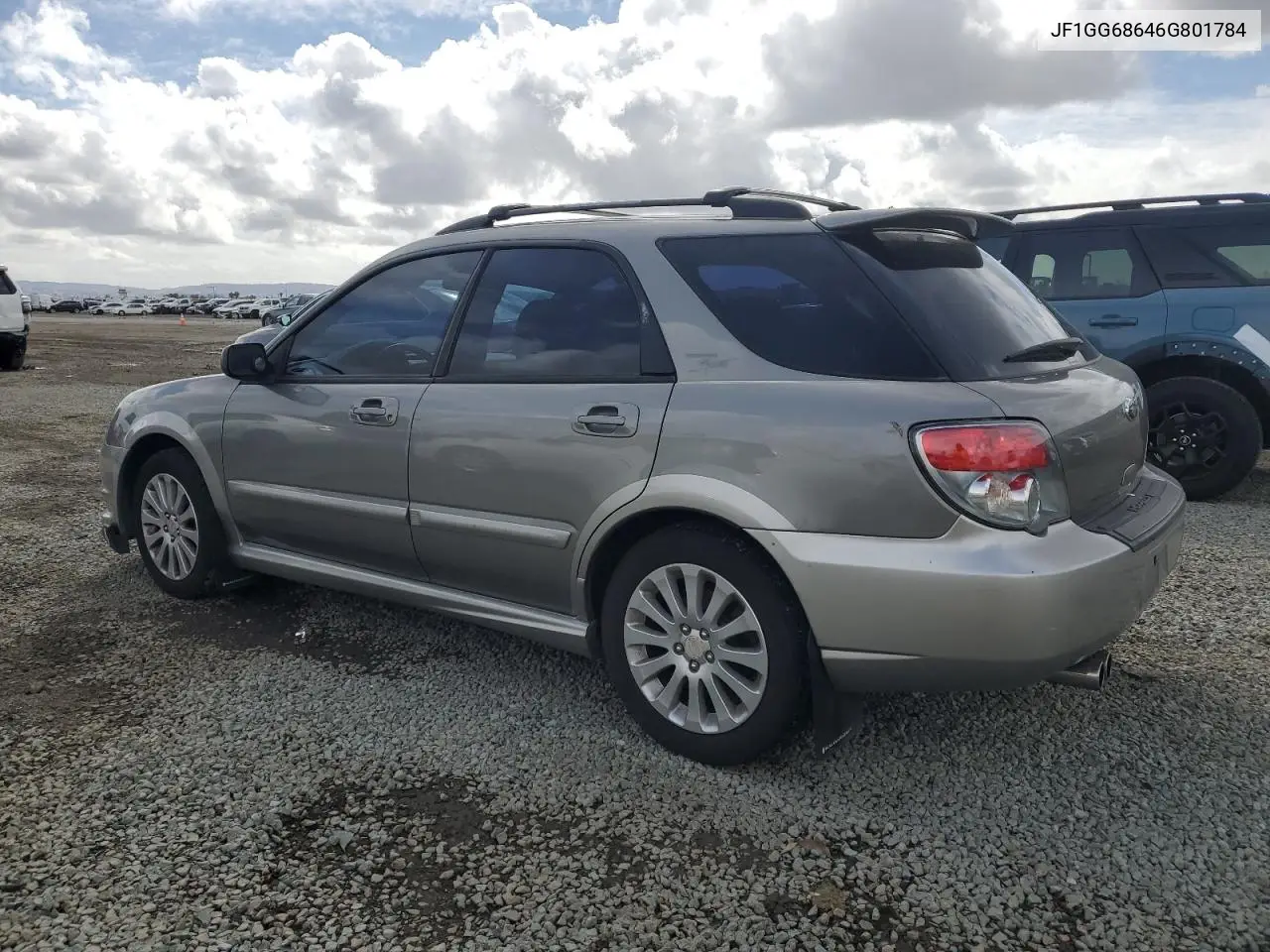 2006 Subaru Impreza Outback Sport VIN: JF1GG68646G801784 Lot: 48164665