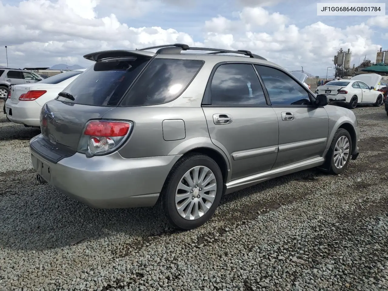 2006 Subaru Impreza Outback Sport VIN: JF1GG68646G801784 Lot: 48164665