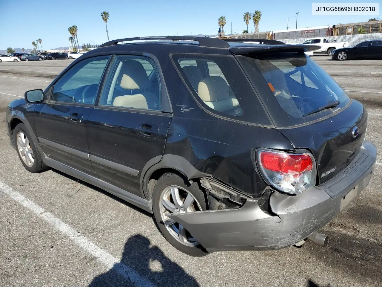2006 Subaru Impreza Outback Sport VIN: JF1GG68696H802018 Lot: 49551775