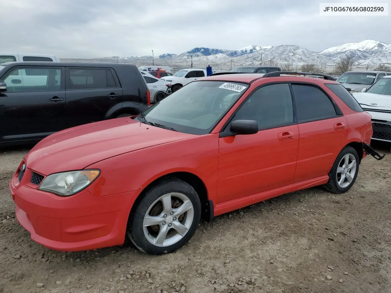 2006 Subaru Impreza 2.5I Sports Wagon VIN: JF1GG67656G802590 Lot: 49999765
