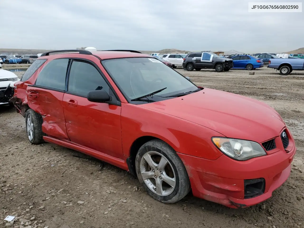 2006 Subaru Impreza 2.5I Sports Wagon VIN: JF1GG67656G802590 Lot: 49999765