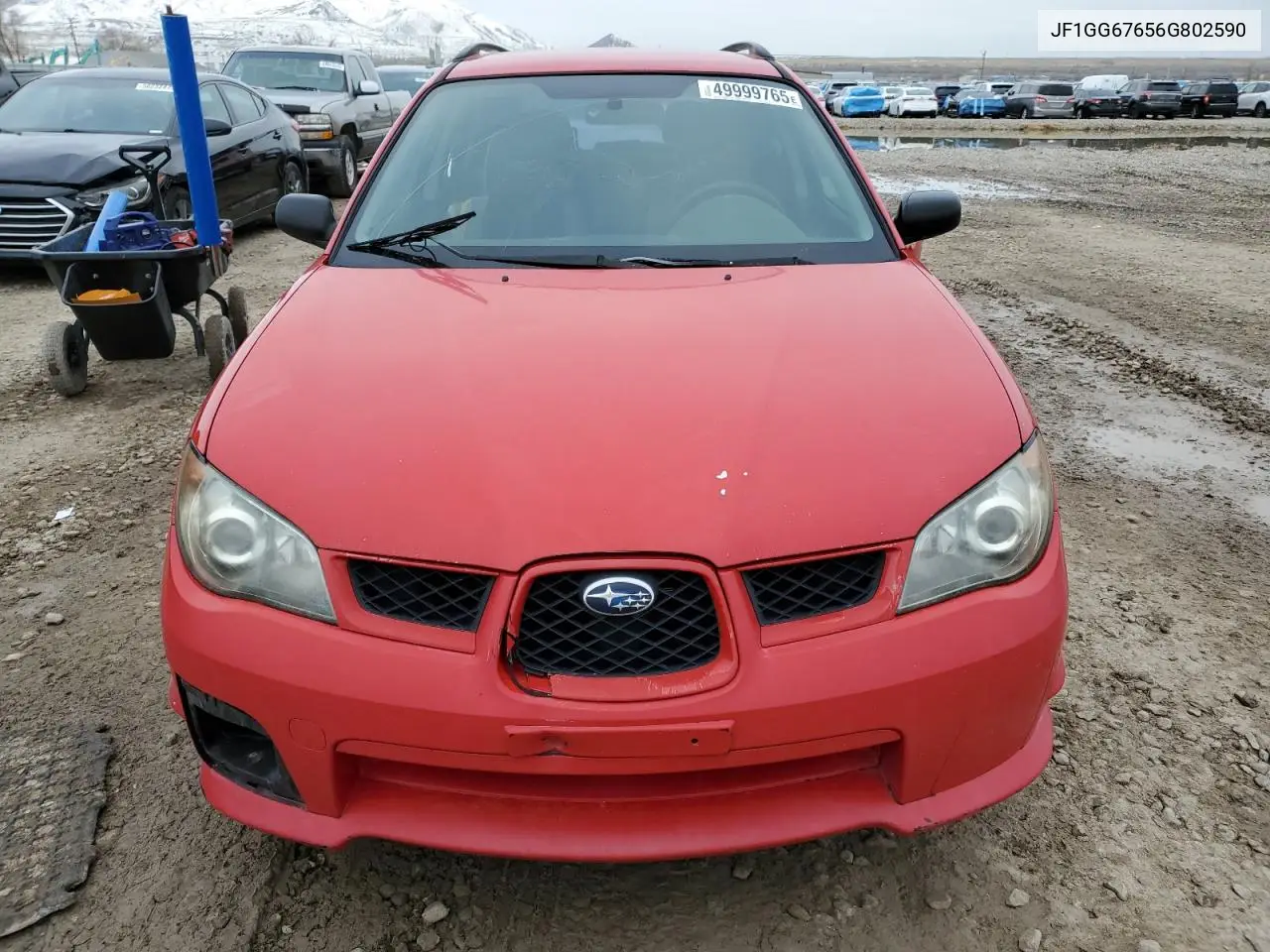 2006 Subaru Impreza 2.5I Sports Wagon VIN: JF1GG67656G802590 Lot: 49999765