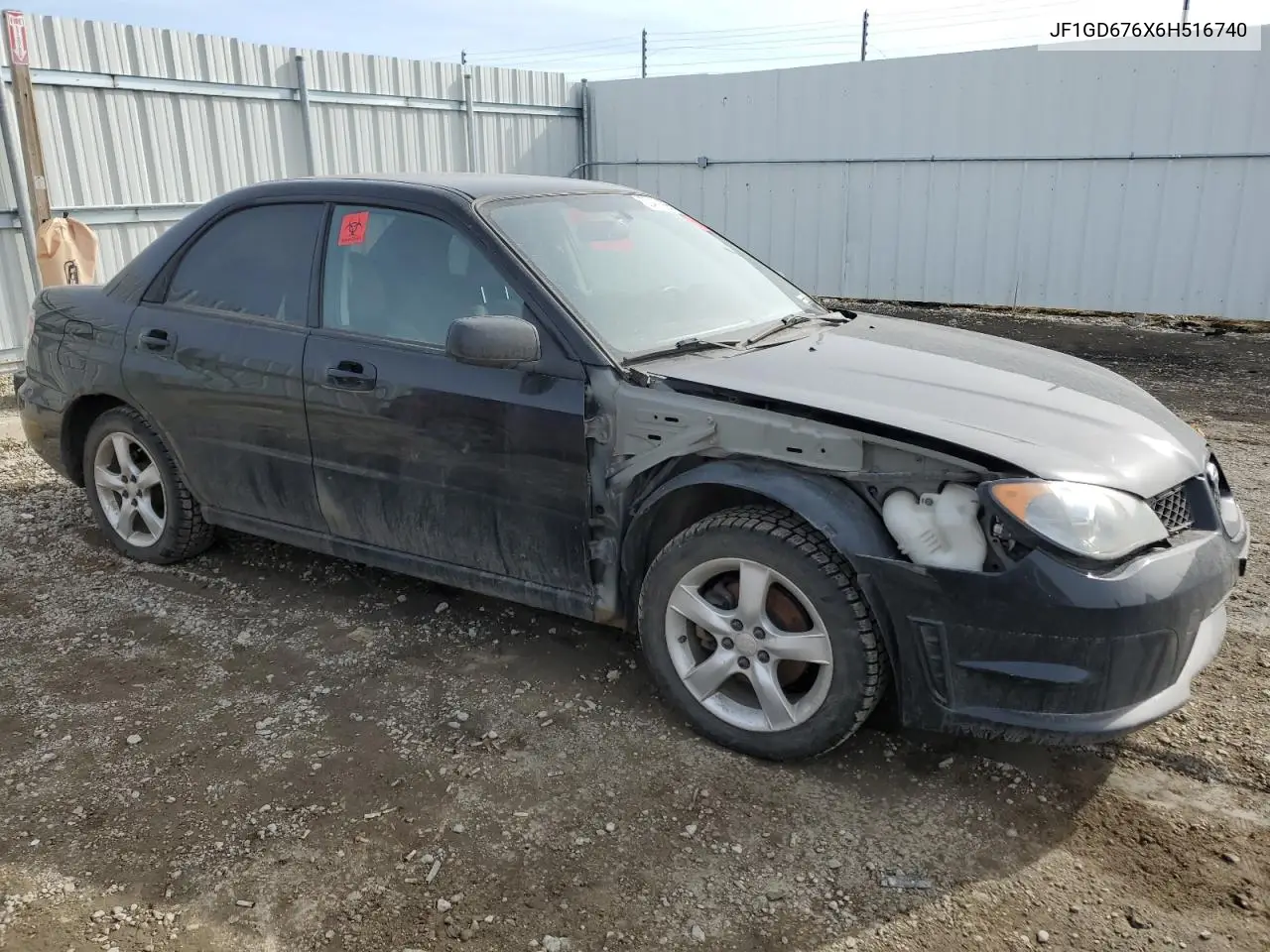 2006 Subaru Impreza 2.5I VIN: JF1GD676X6H516740 Lot: 50400665