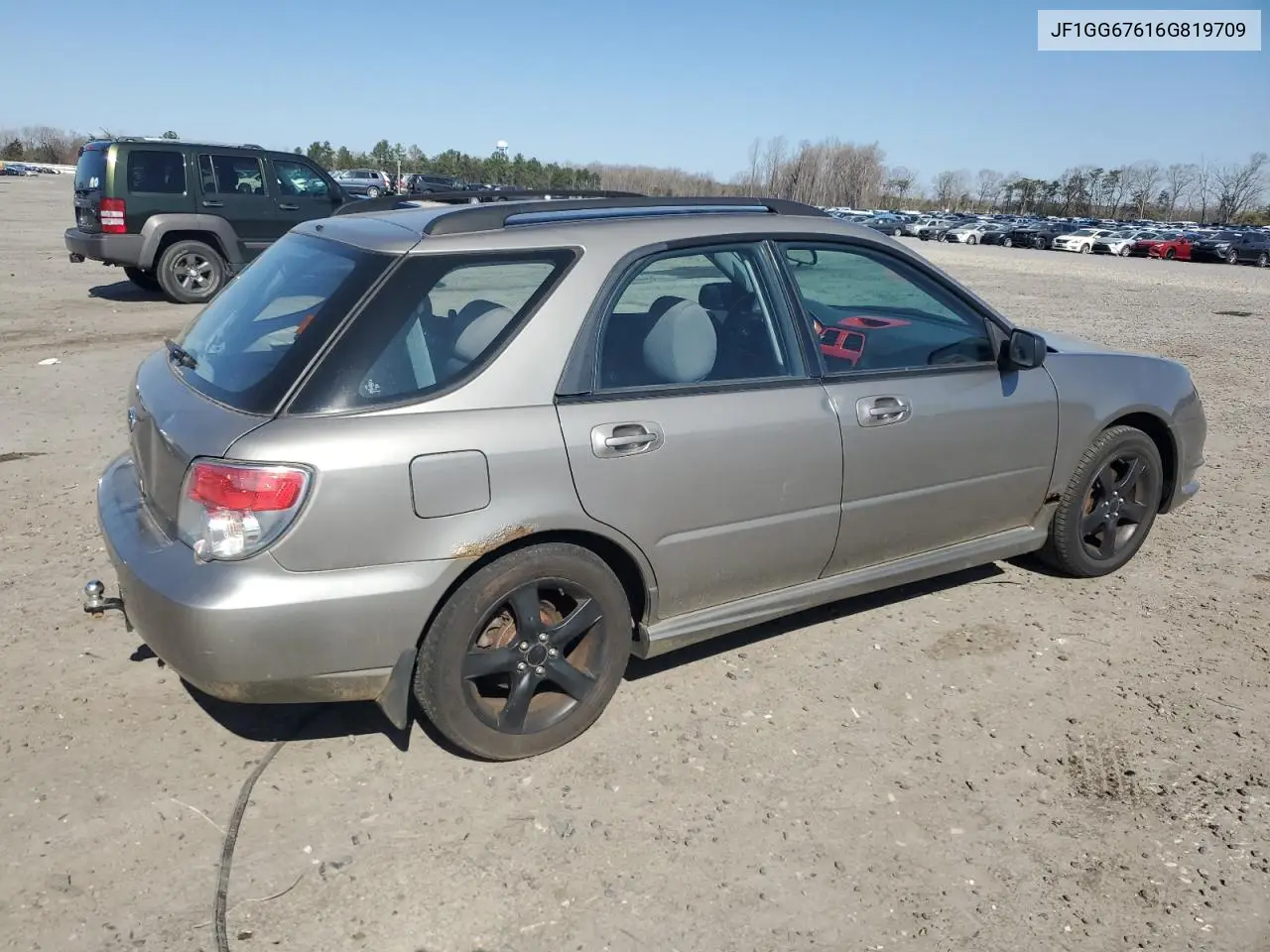 2006 Subaru Impreza 2.5I Sports Wagon VIN: JF1GG67616G819709 Lot: 50658925