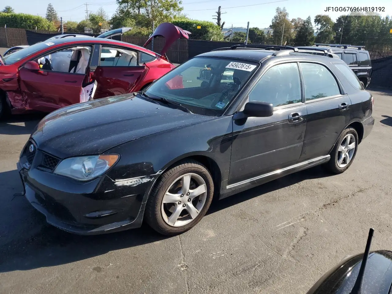 2006 Subaru Impreza 2.5I Sports Wagon VIN: JF1GG67696H819192 Lot: 54903615