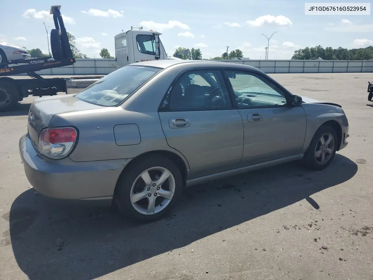 2006 Subaru Impreza 2.5I VIN: JF1GD67616G523954 Lot: 55285405