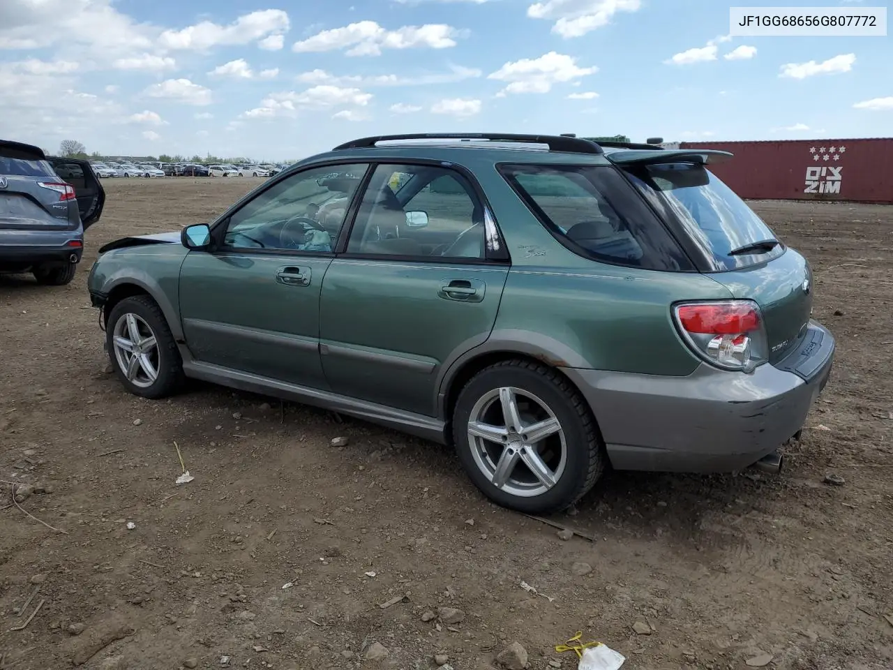 2006 Subaru Impreza Outback Sport VIN: JF1GG68656G807772 Lot: 55881955