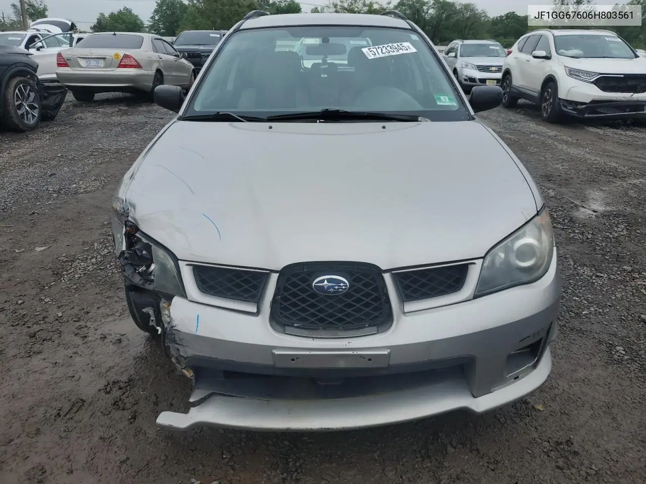 2006 Subaru Impreza 2.5I Sports Wagon VIN: JF1GG67606H803561 Lot: 57233945