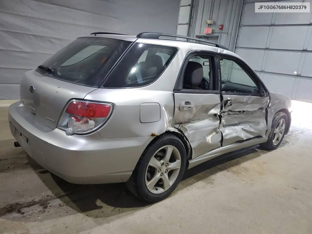 2006 Subaru Impreza 2.5I Sports Wagon VIN: JF1GG67686H820379 Lot: 58218555