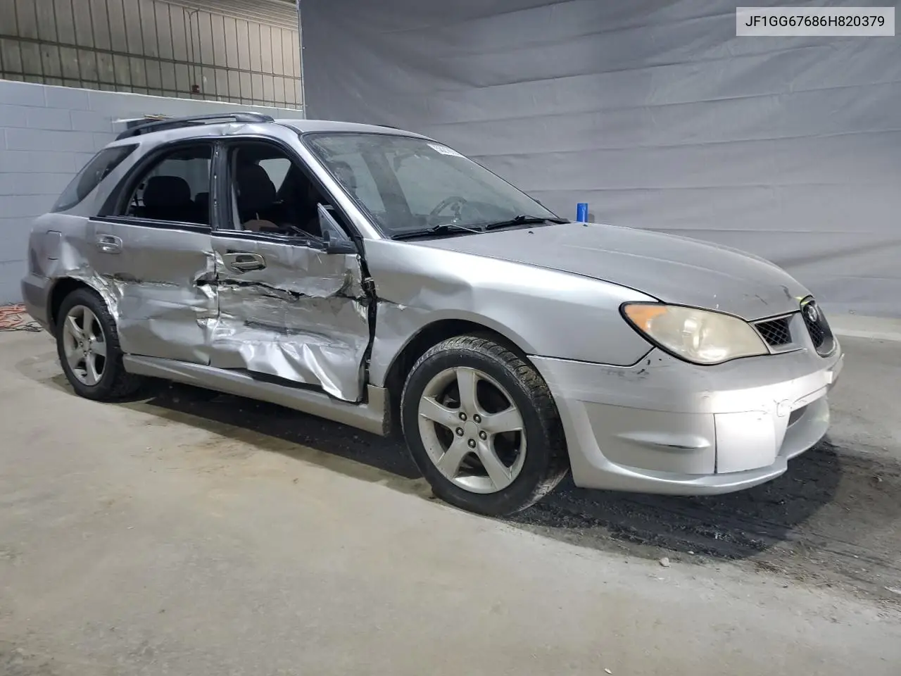 2006 Subaru Impreza 2.5I Sports Wagon VIN: JF1GG67686H820379 Lot: 58218555