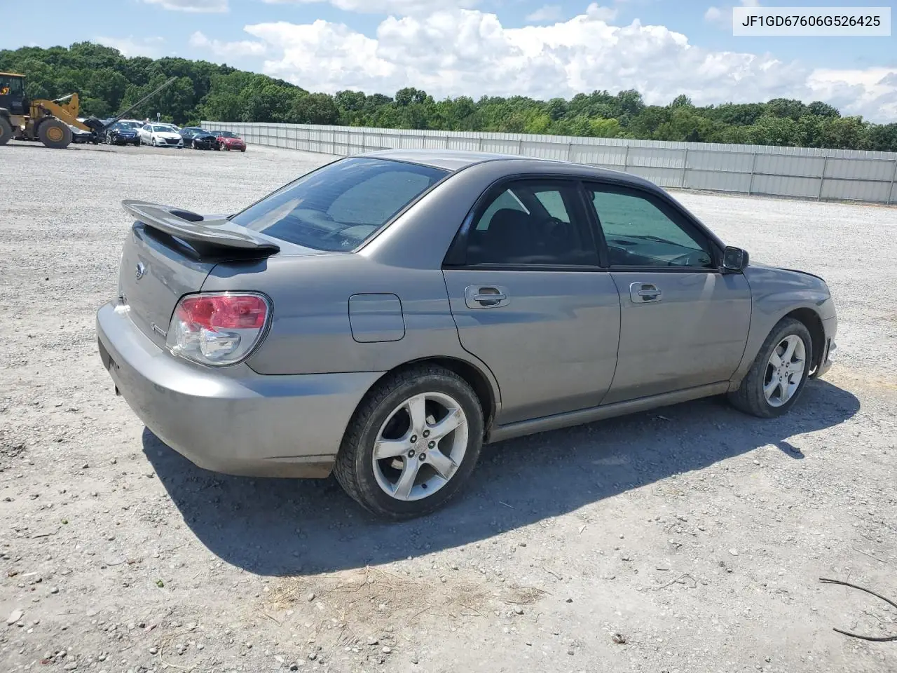2006 Subaru Impreza 2.5I VIN: JF1GD67606G526425 Lot: 60412085