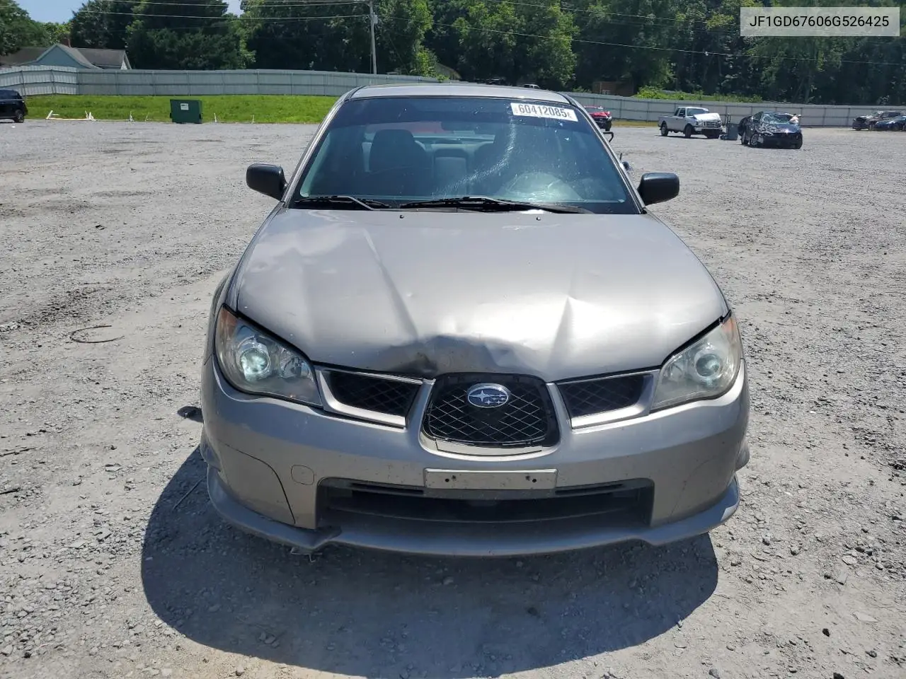 2006 Subaru Impreza 2.5I VIN: JF1GD67606G526425 Lot: 60412085
