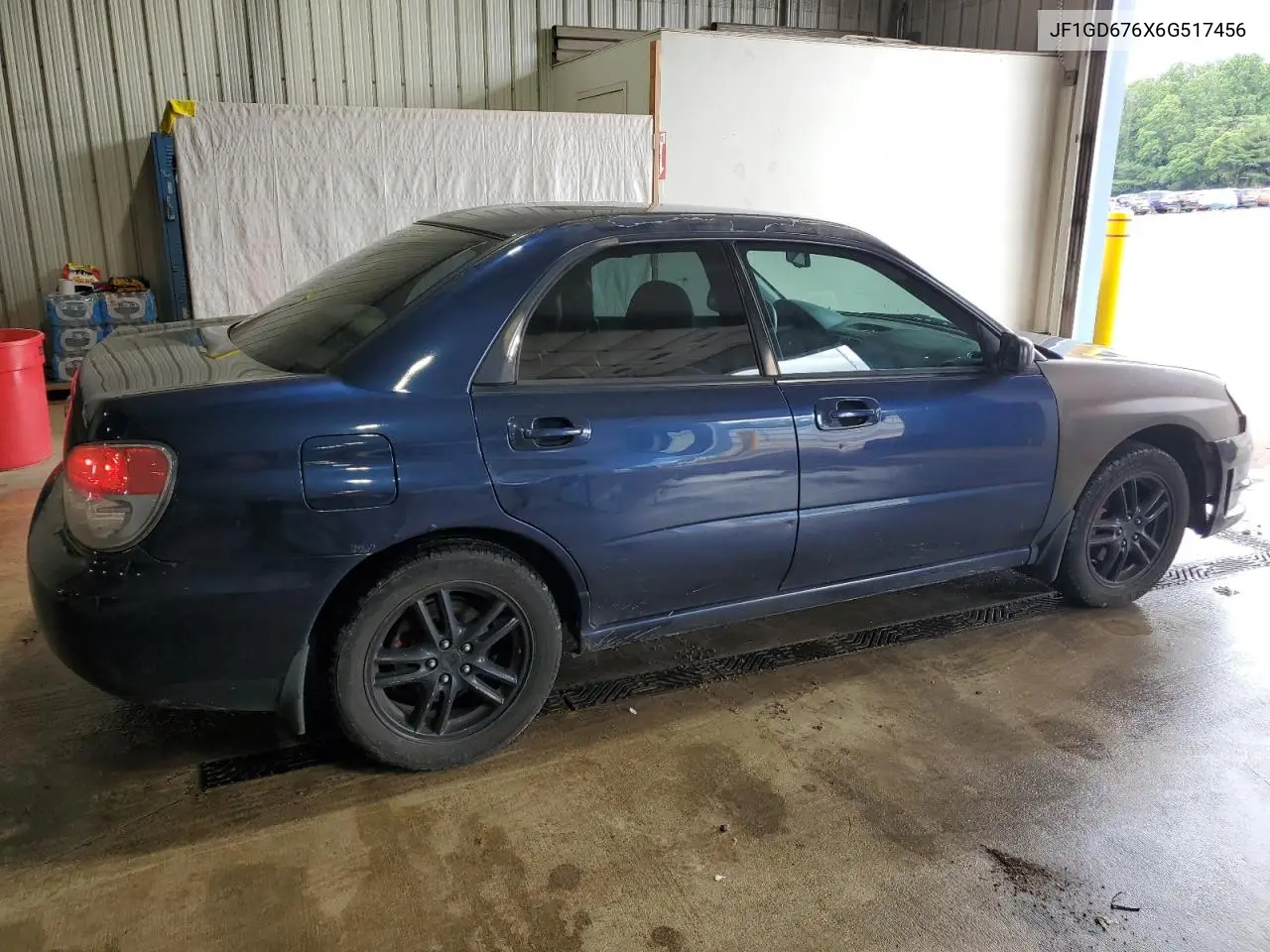 2006 Subaru Impreza 2.5I VIN: JF1GD676X6G517456 Lot: 61001205
