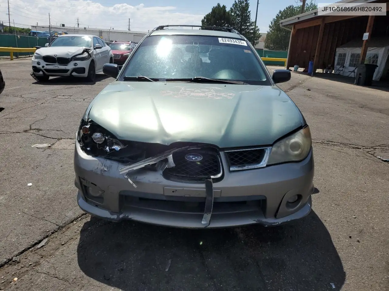 2006 Subaru Impreza Outback Sport VIN: JF1GG68666H820492 Lot: 62493435