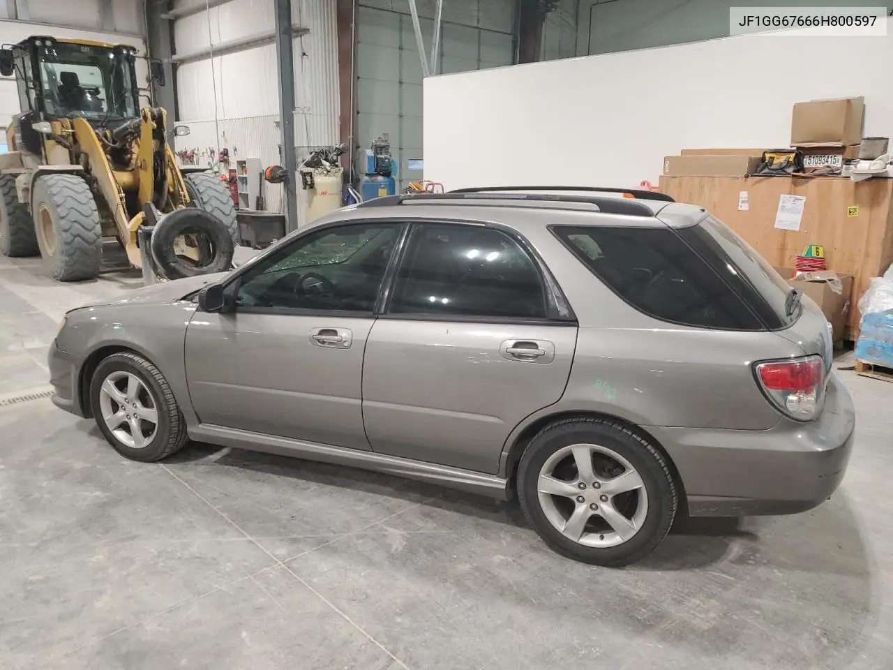 2006 Subaru Impreza 2.5I Sports Wagon VIN: JF1GG67666H800597 Lot: 62843395
