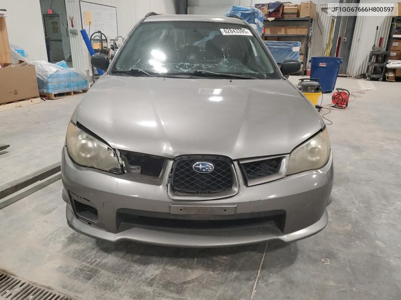 2006 Subaru Impreza 2.5I Sports Wagon VIN: JF1GG67666H800597 Lot: 62843395