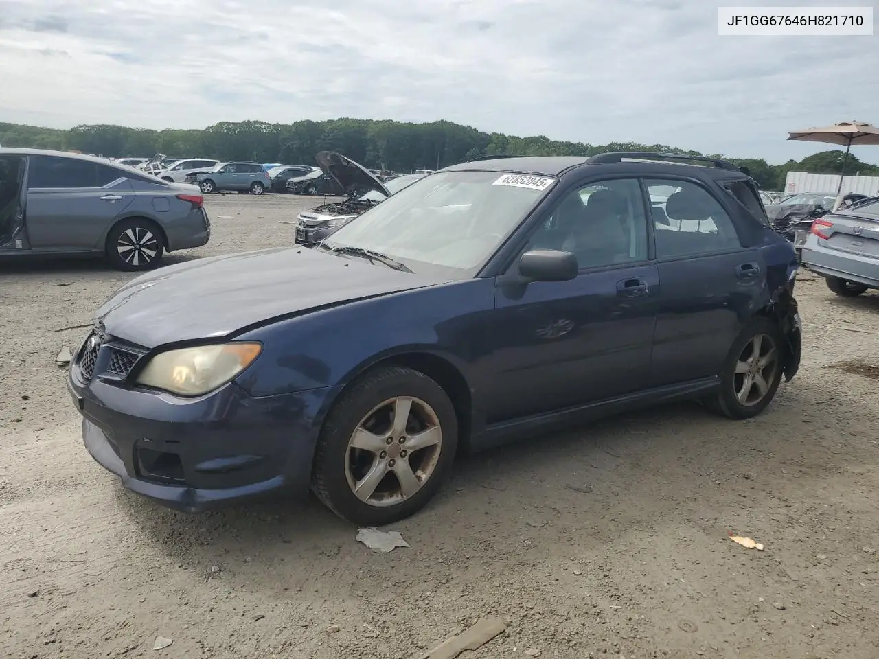 2006 Subaru Impreza 2.5I Sports Wagon VIN: JF1GG67646H821710 Lot: 62852845