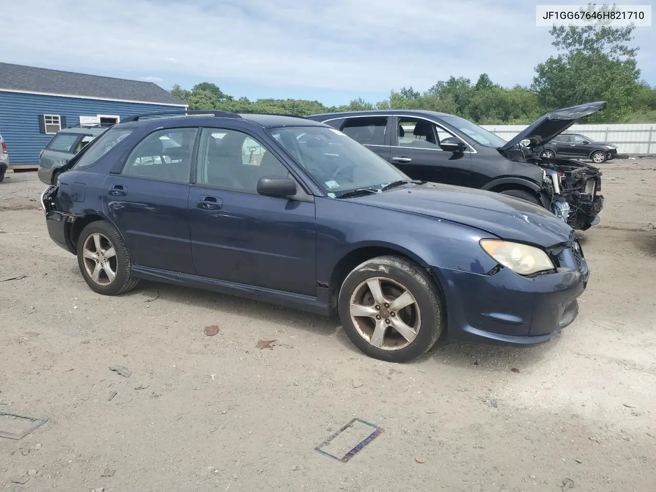 2006 Subaru Impreza 2.5I Sports Wagon VIN: JF1GG67646H821710 Lot: 62852845