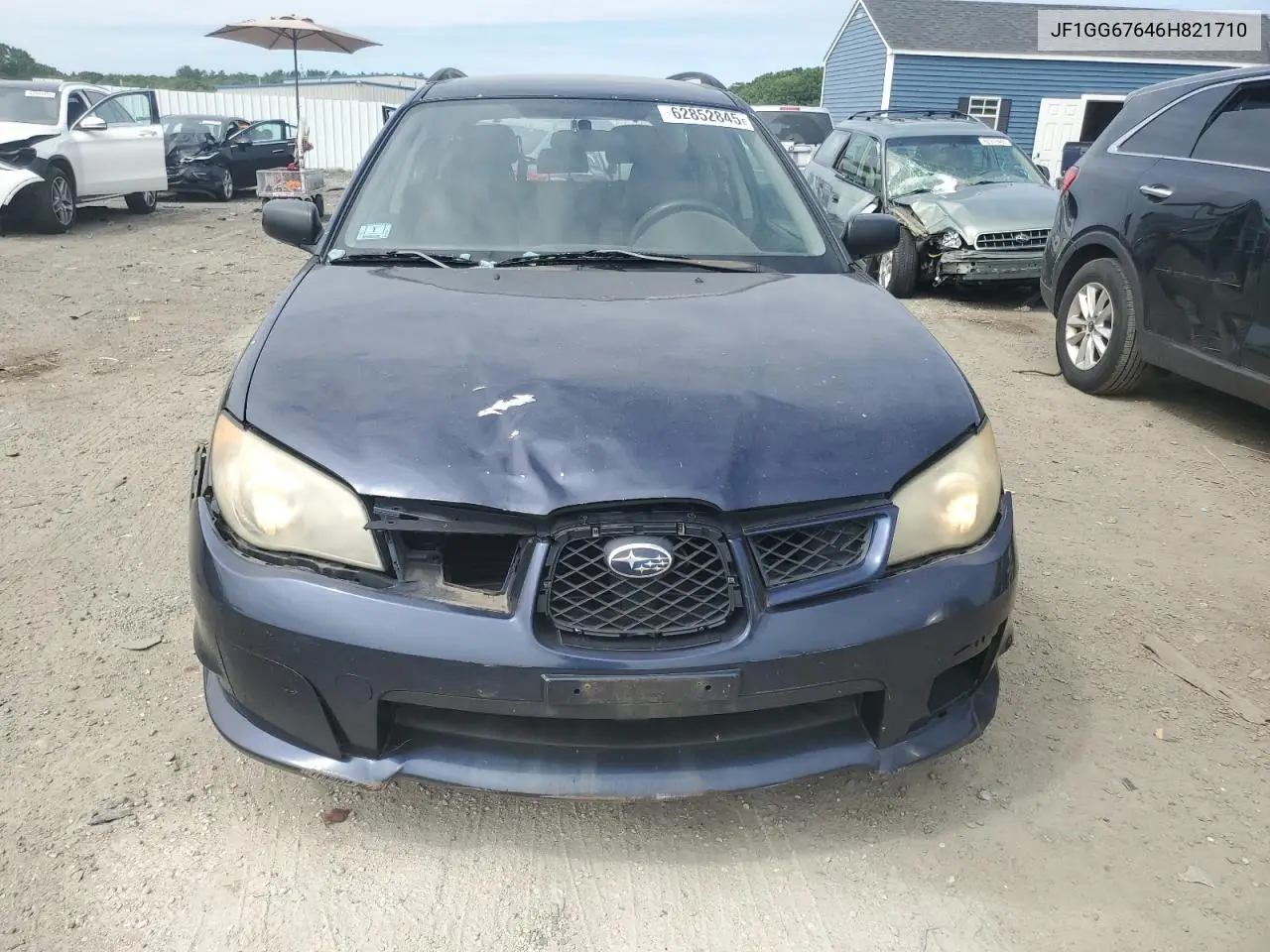 2006 Subaru Impreza 2.5I Sports Wagon VIN: JF1GG67646H821710 Lot: 62852845
