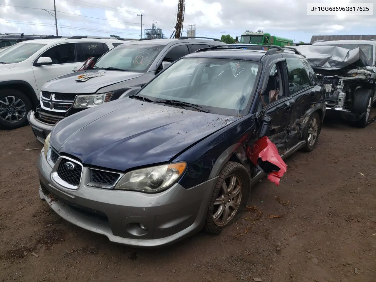 2006 Subaru Impreza Outback Sport VIN: JF1GG68696G817625 Lot: 83205584