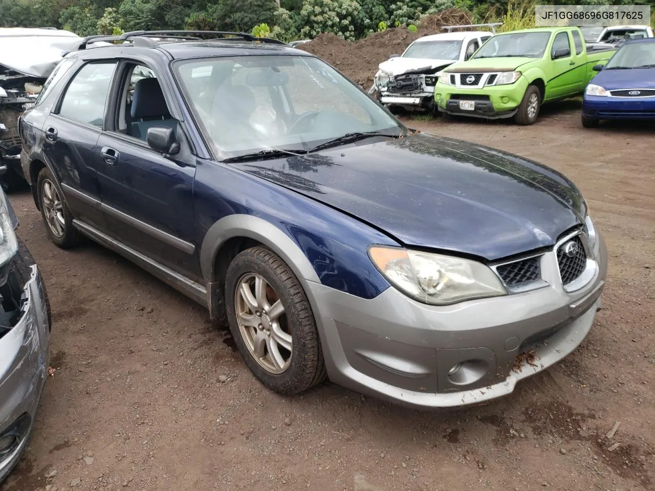 2006 Subaru Impreza Outback Sport VIN: JF1GG68696G817625 Lot: 83205584